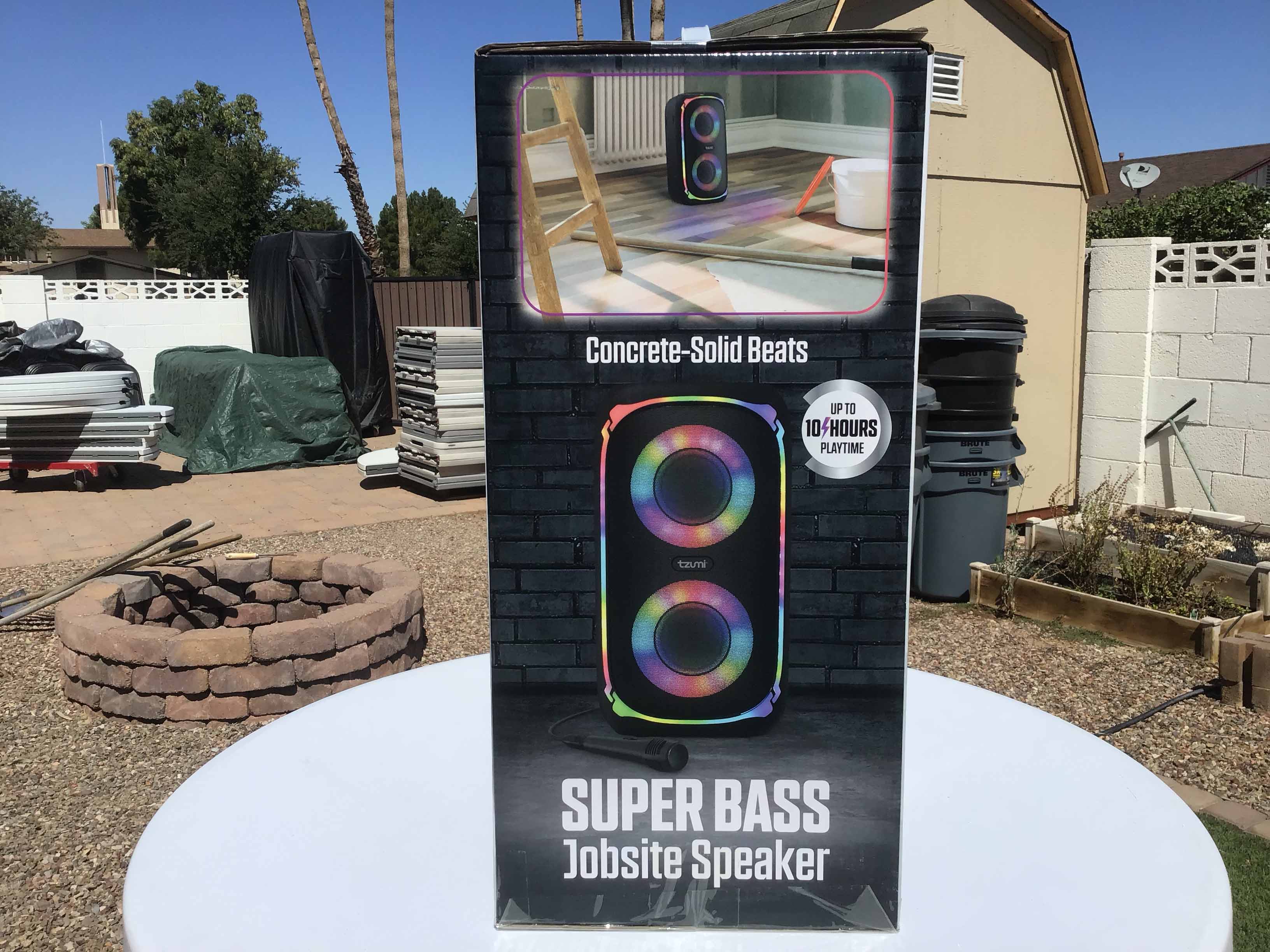 Super Bass Jobsite Speaker