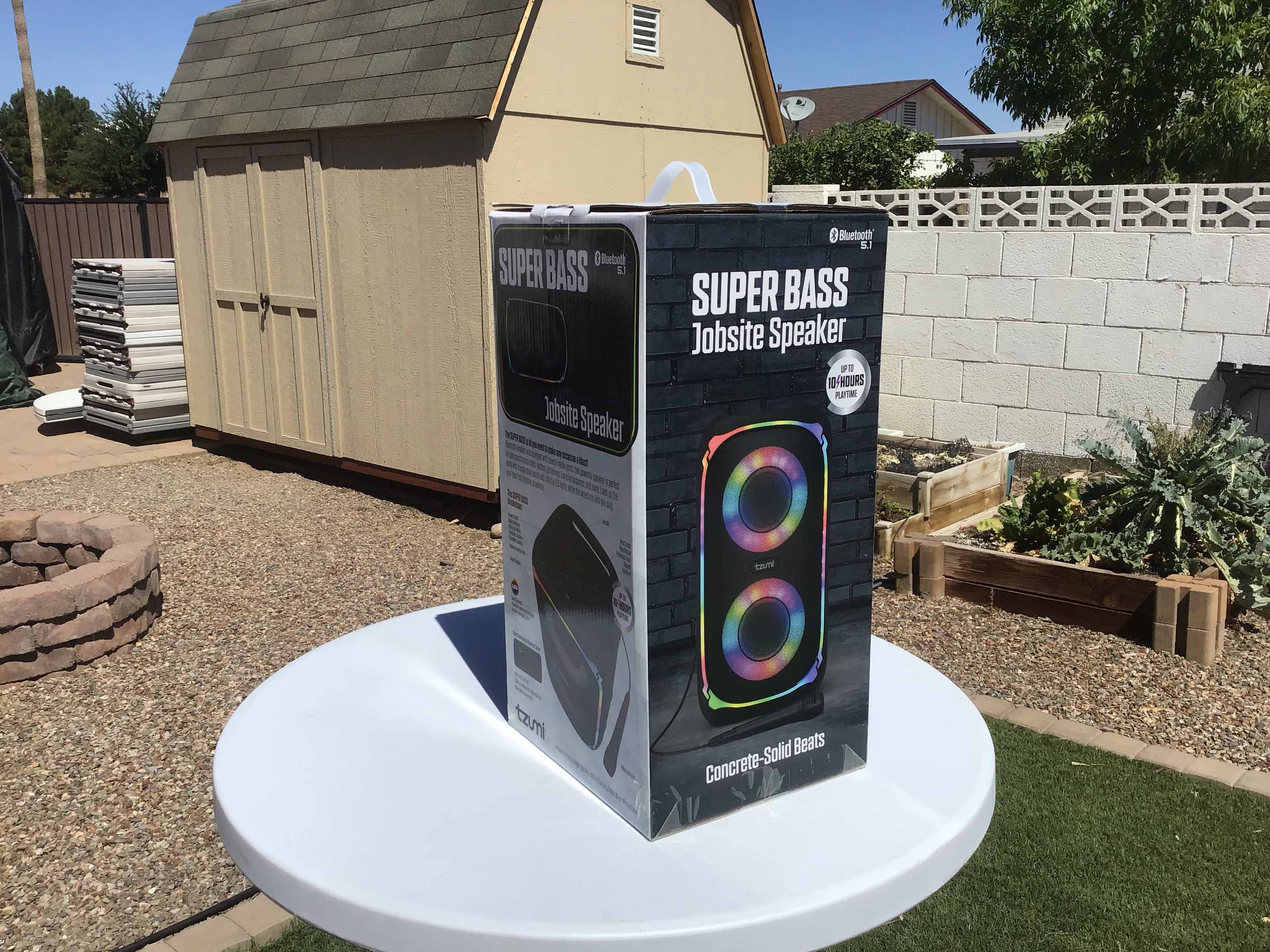 Super Bass Jobsite Speaker