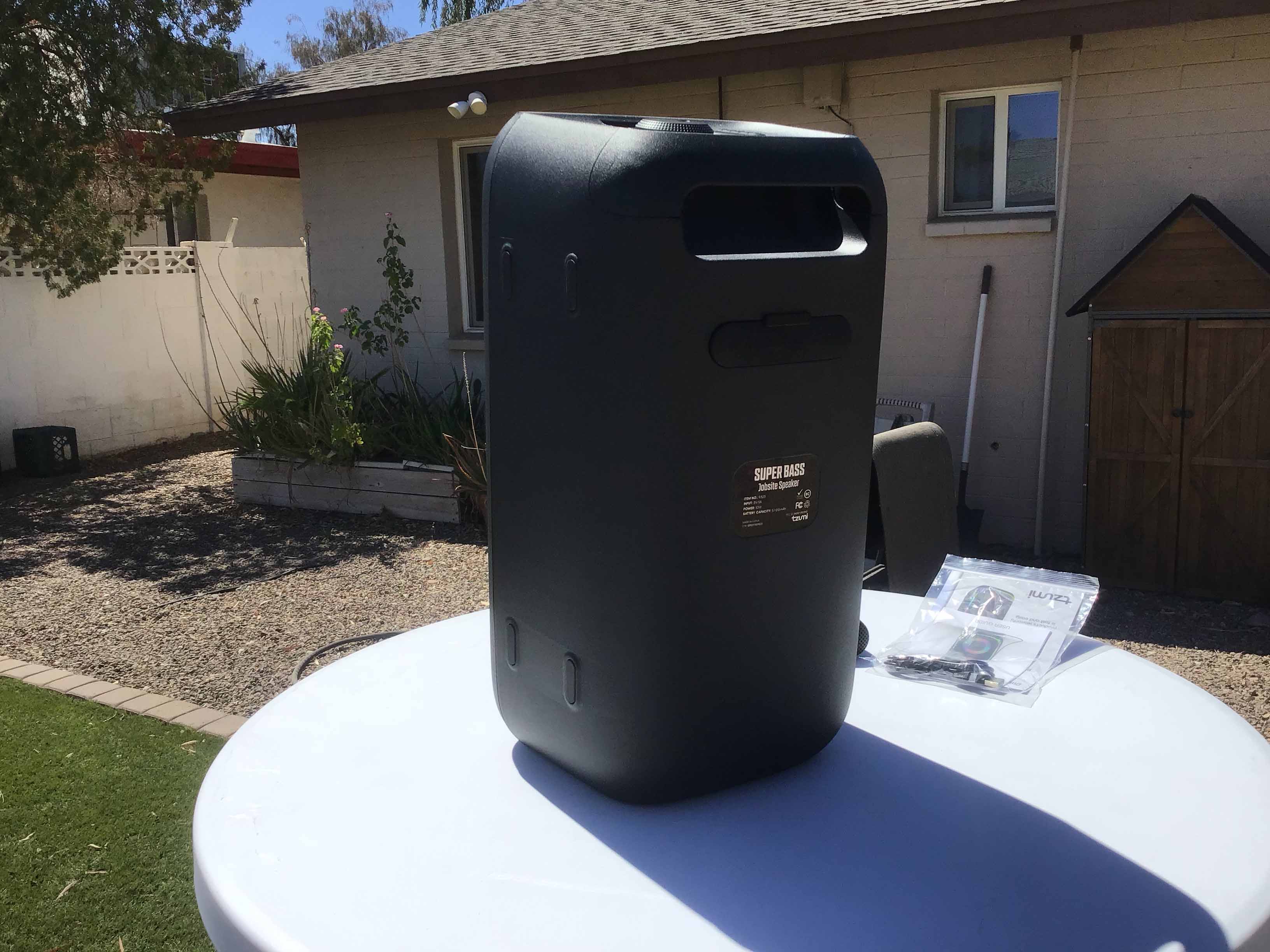 Super Bass Jobsite Speaker