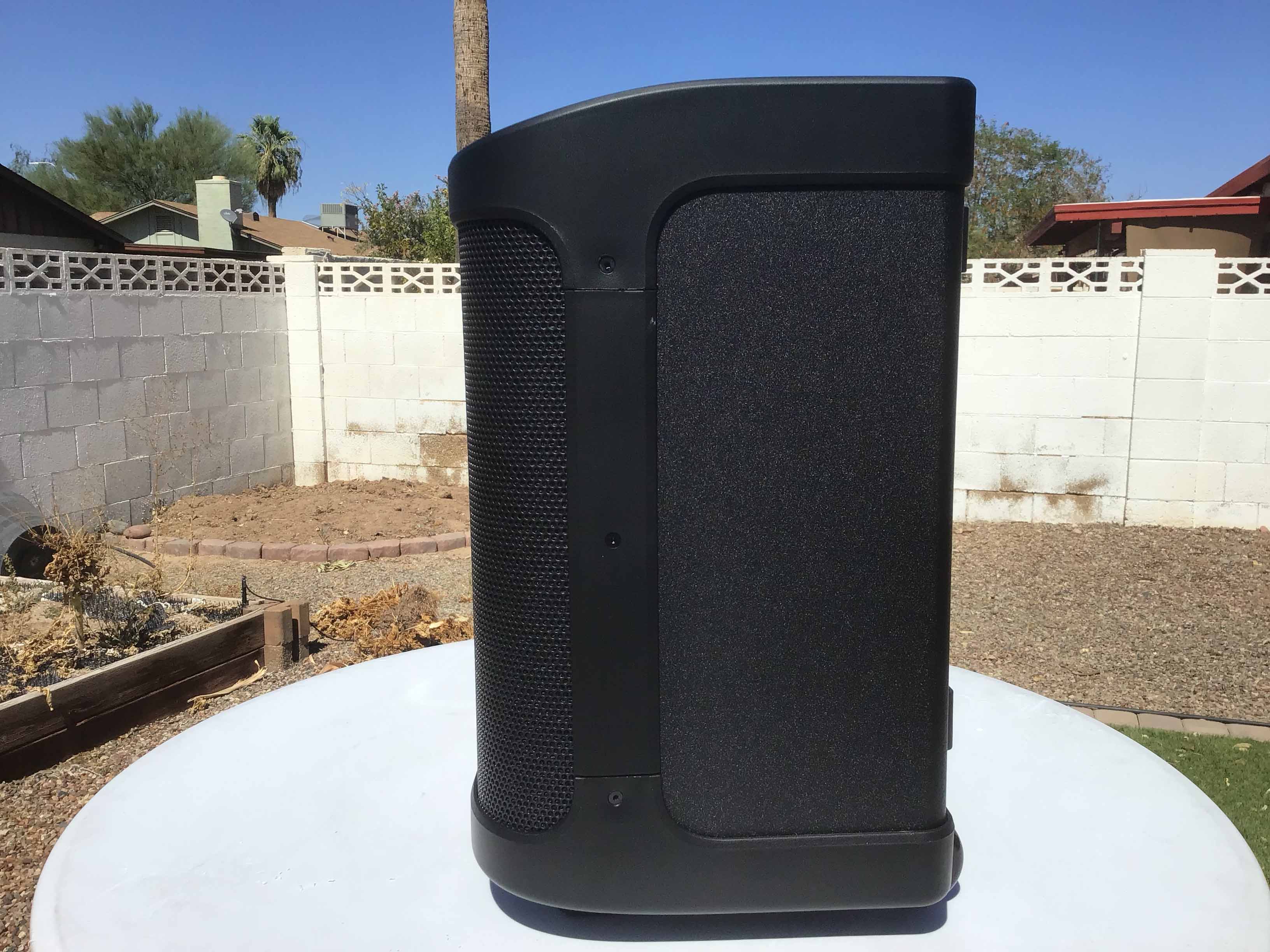 mobile sound system with microphone / portable PA system