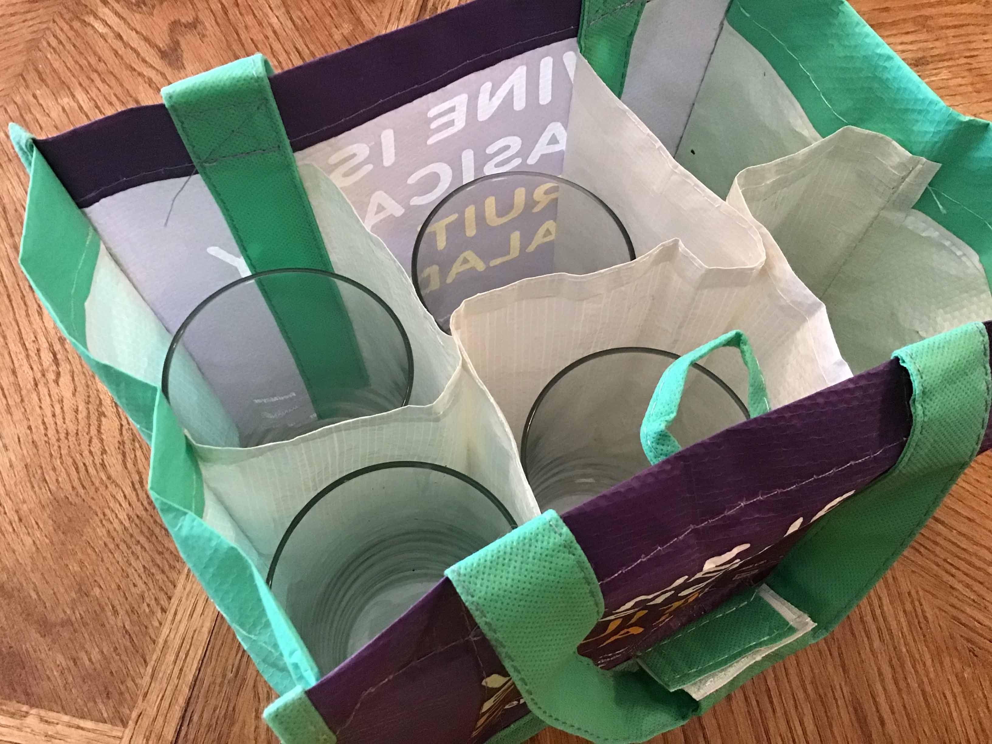 cylindical glass vase - 6 x 3.25