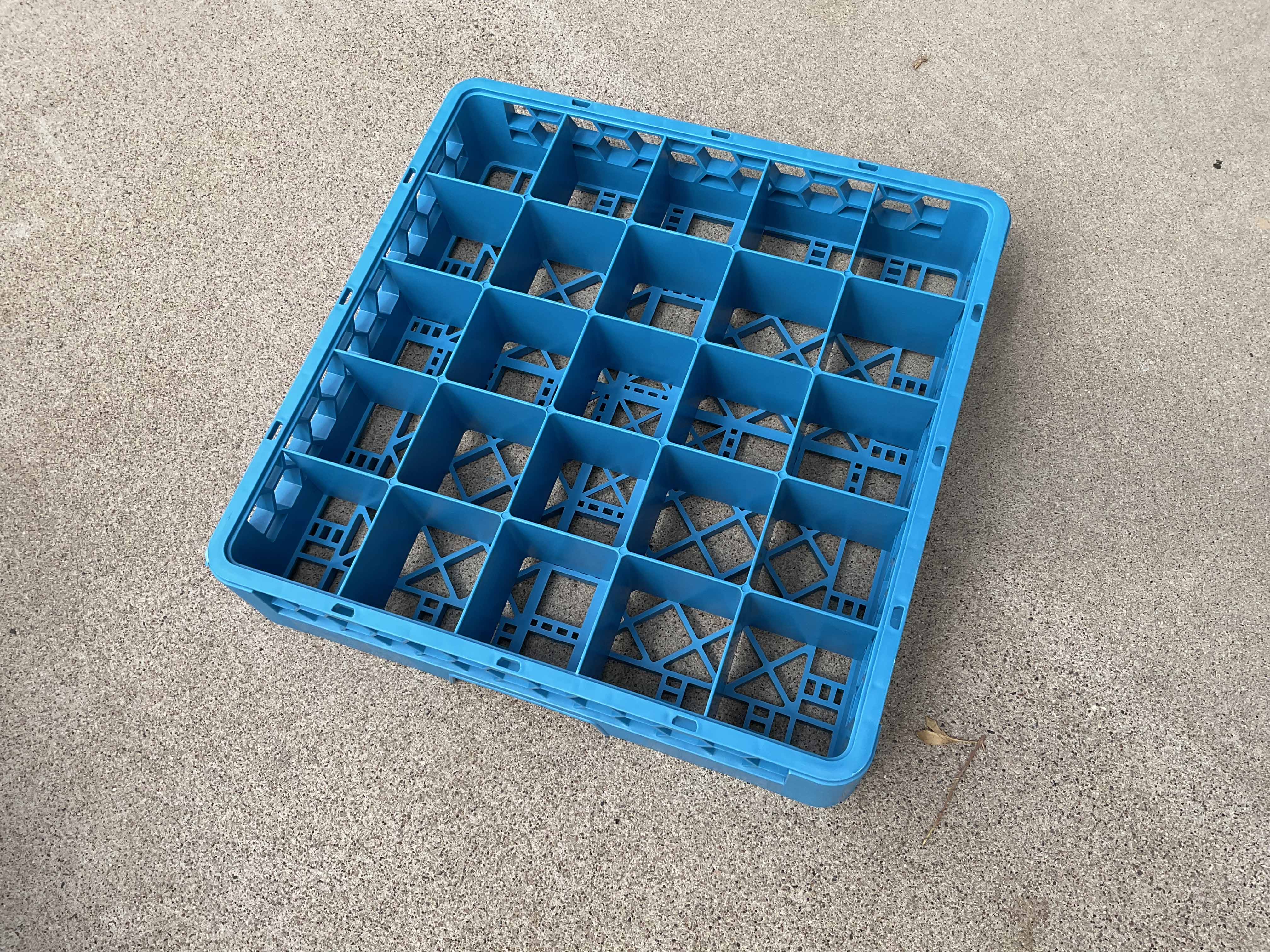 glass racks (25-compartment) - 3 high