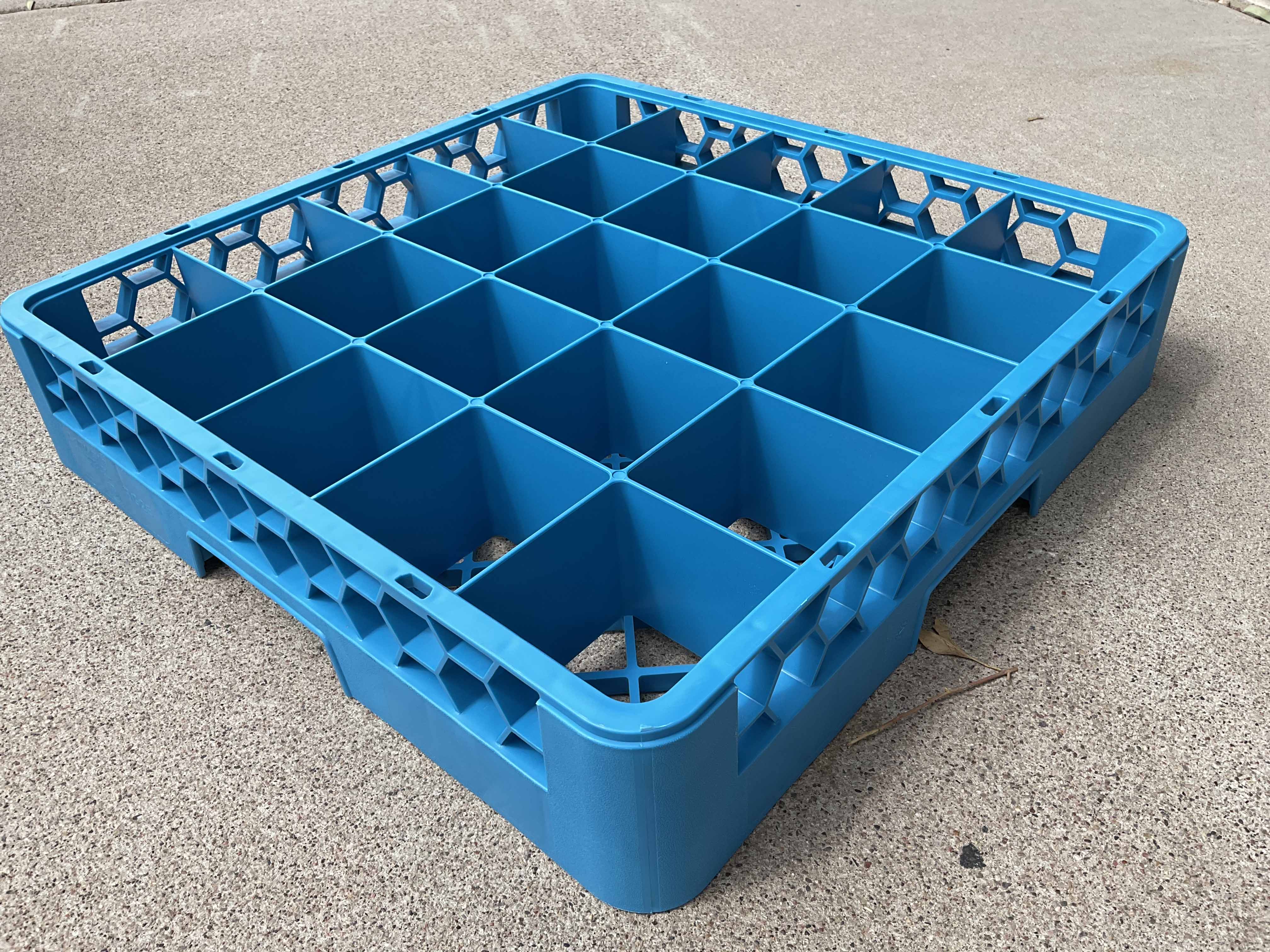 glass racks (25-compartment) - 3 high
