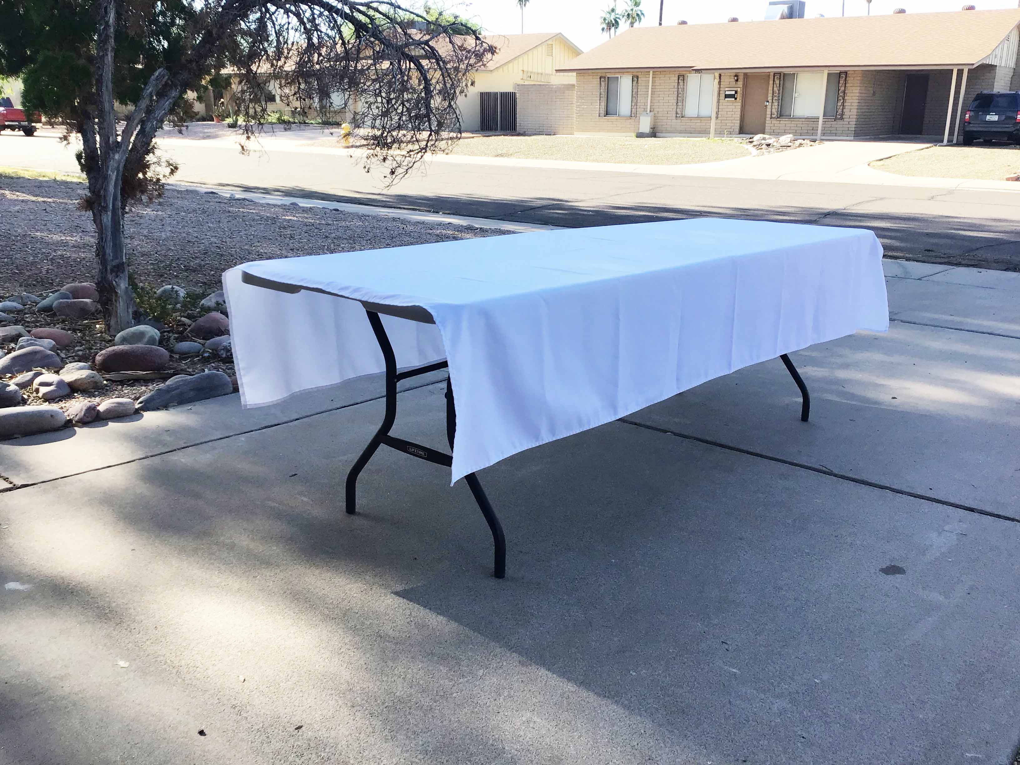 8 foot rectangle tables