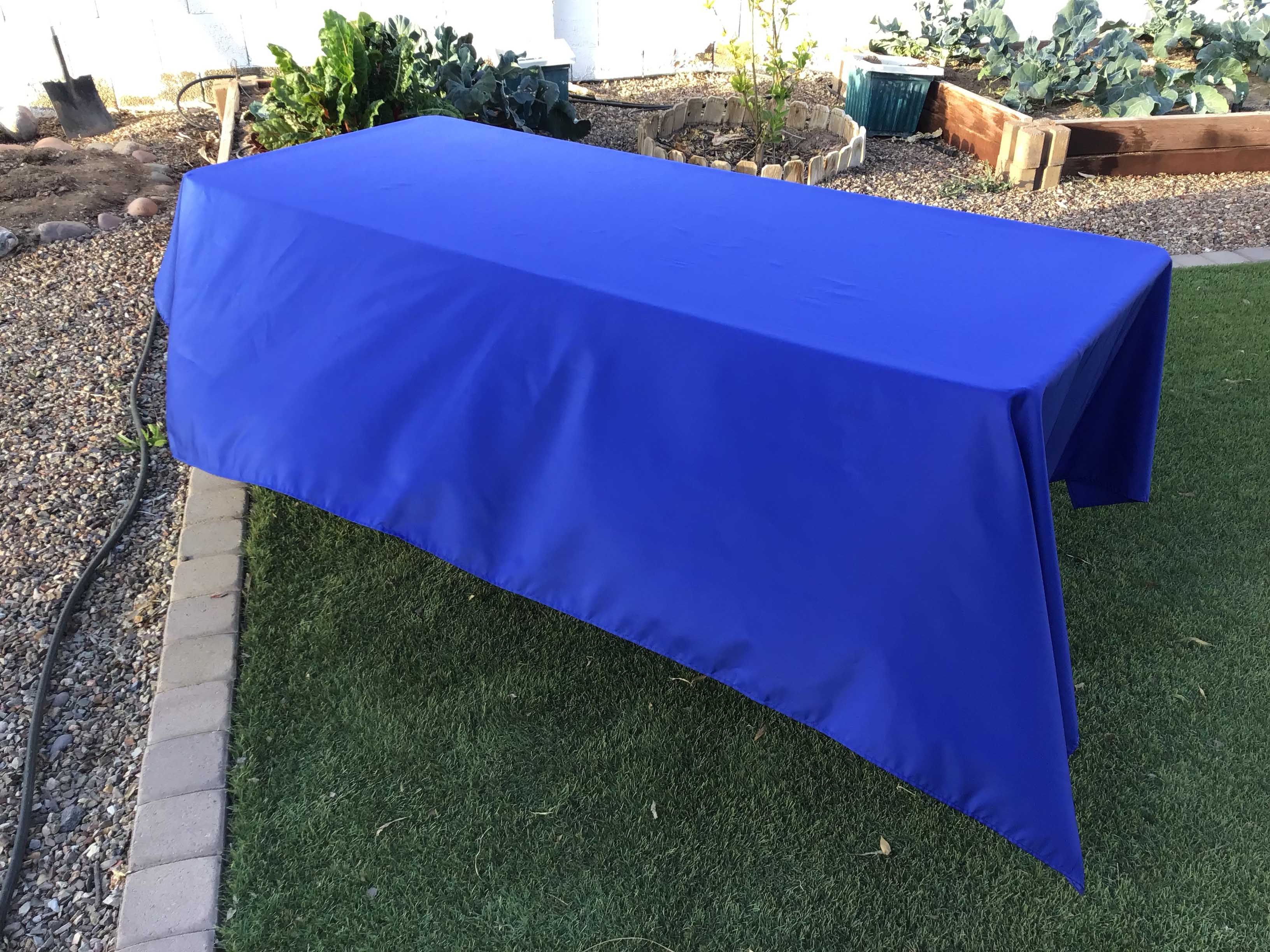 rectangle tablecloths (royal blue) - 60 x 102