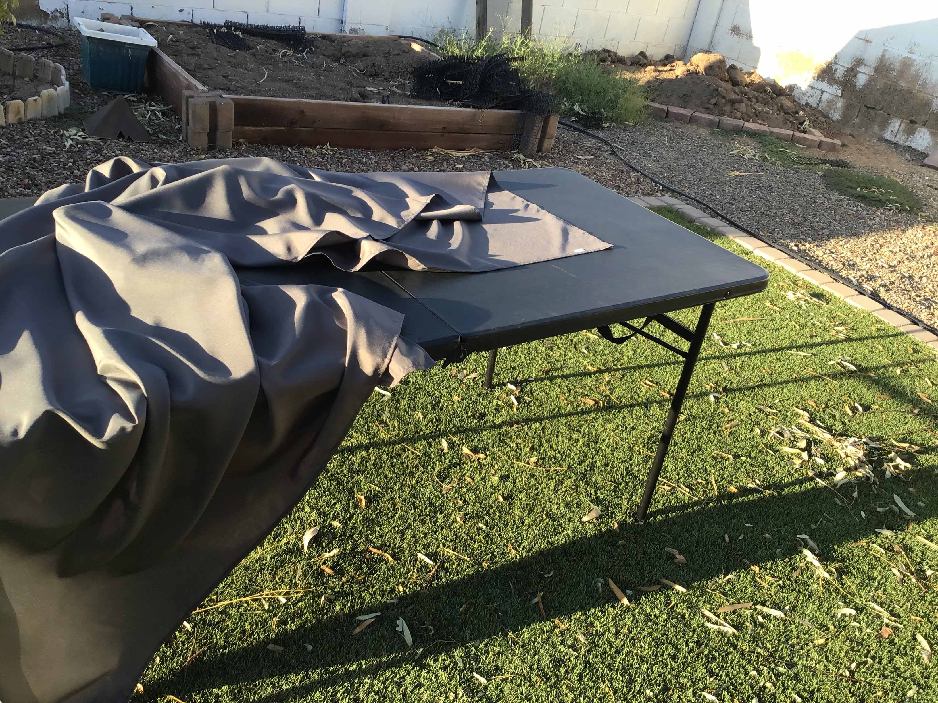 rectangle tablecloths (charcoal gray) - 60 x 102