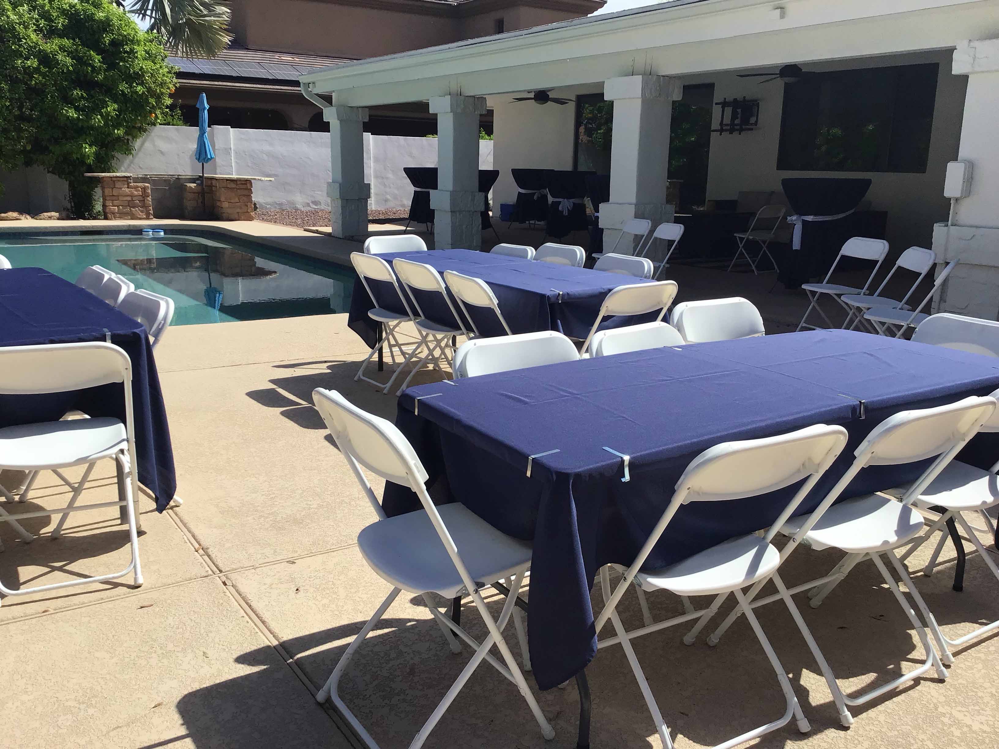 6 foot rectangle tables