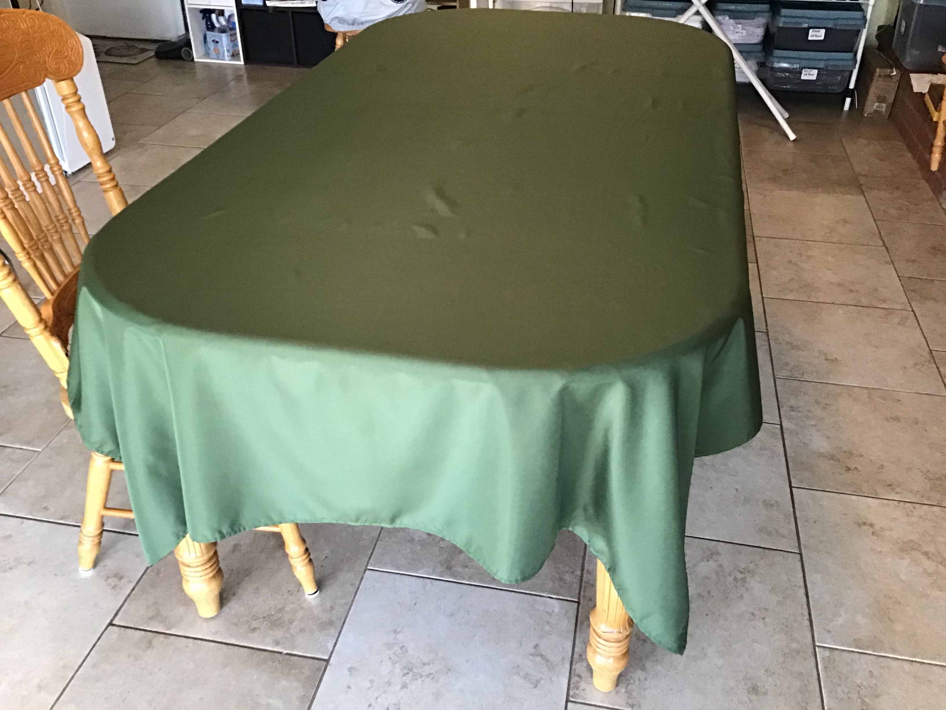 rectangle tablecloths (olive green) - 60 x 102