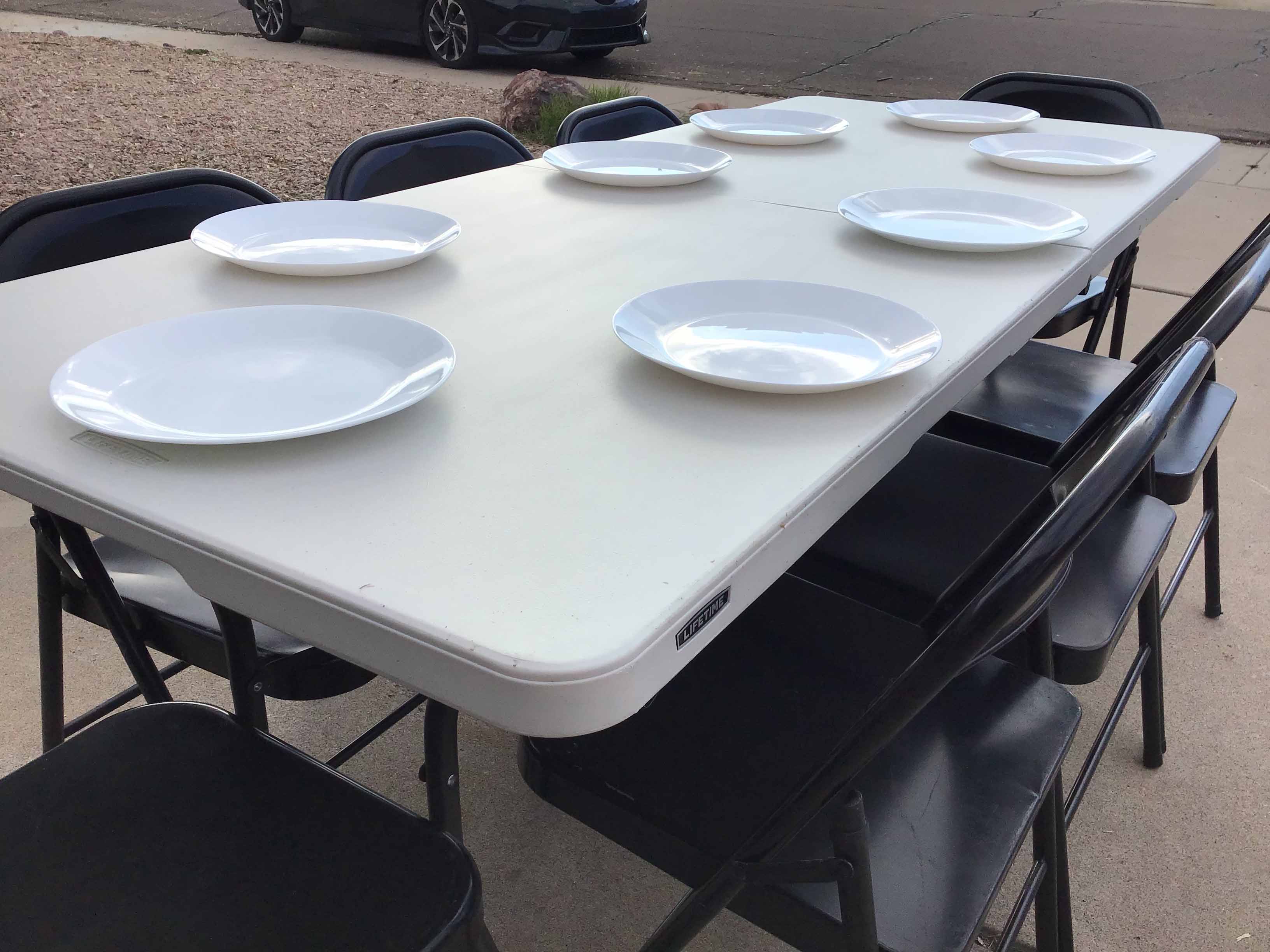 6 foot rectangle tables