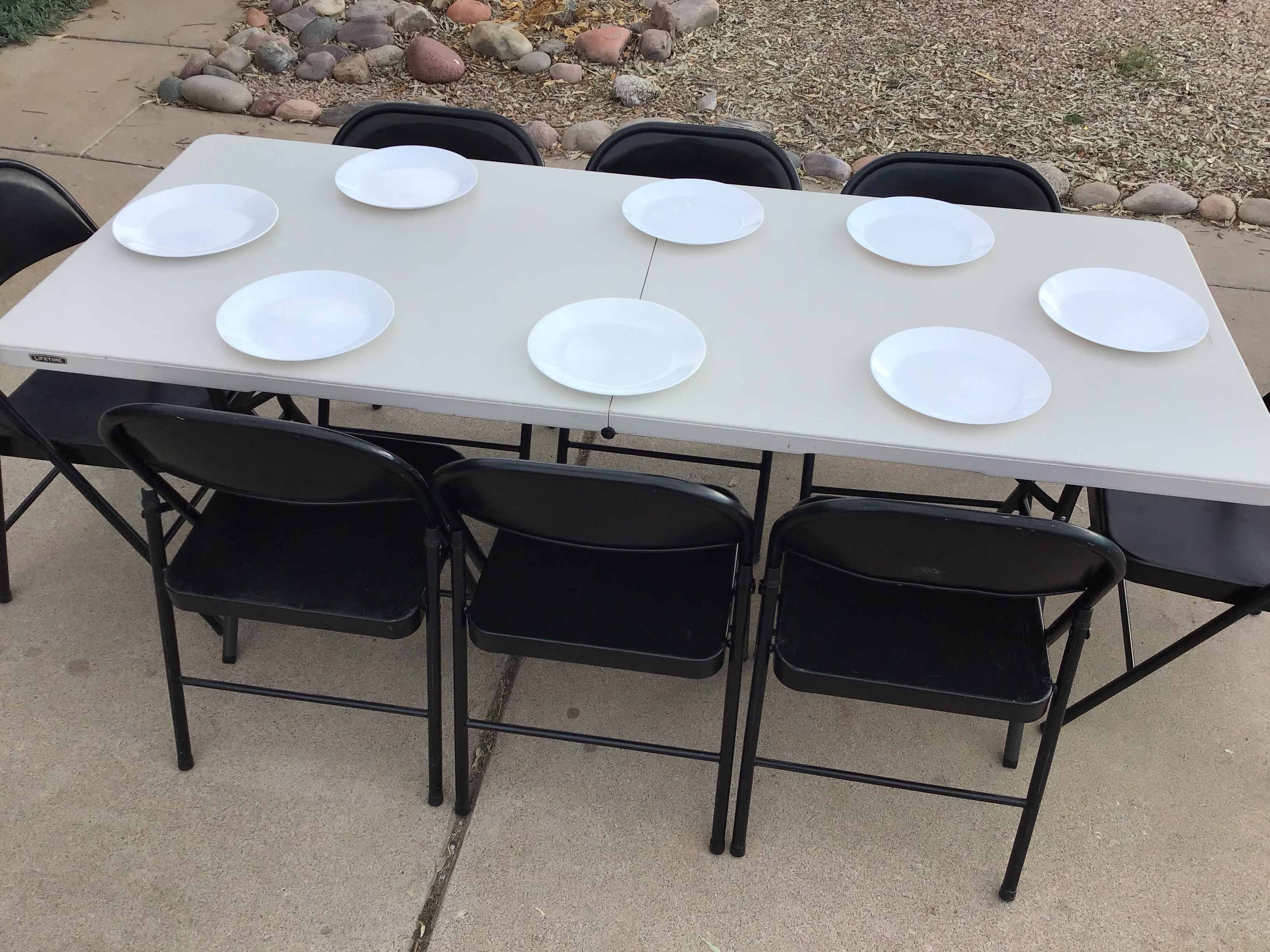 6 foot rectangle tables