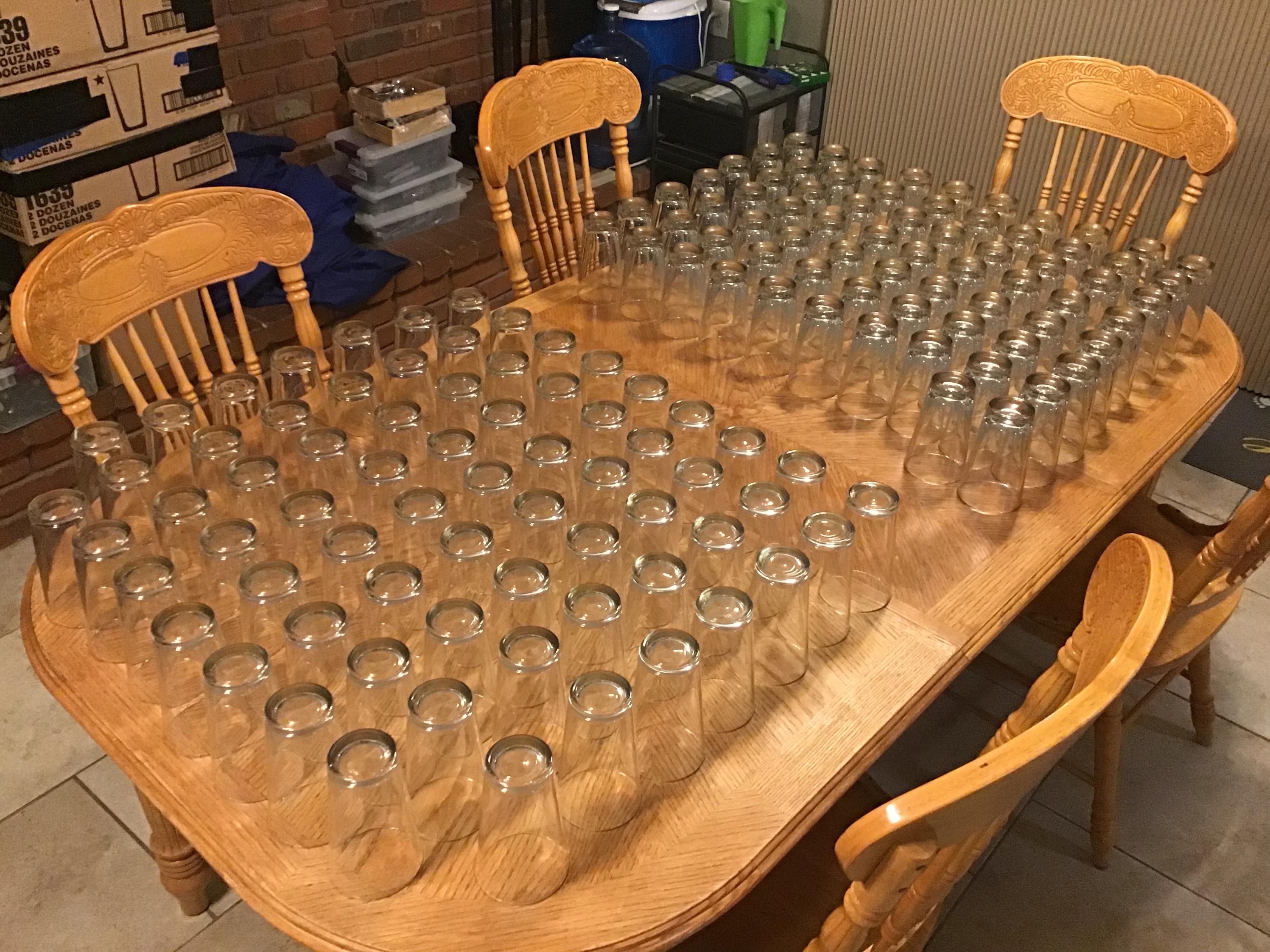 drinking glasses (Anchor Hocking) - 14 oz.