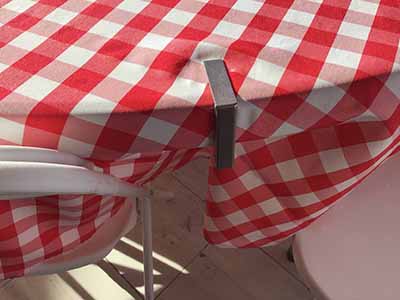 tablecloth clips - large (for up to 2.4 thick tables)