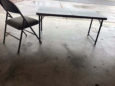 4 foot rectangle tables (adjustable heights)