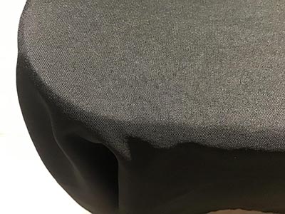 rectangle tablecloths (black) - 60 x 126