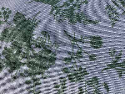 rectangle tablecloths (dusty sage green floral print) - 60 x 102