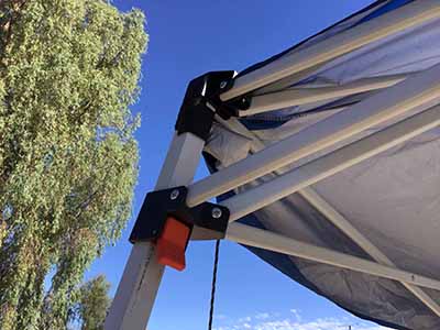 slant leg canopy tent (10 ft. x 10 ft.) - blue