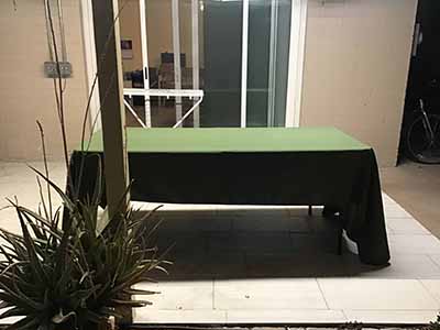 rectangle tablecloths (willow green) - 60 x 120