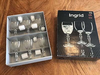 crystal goblet - 11.5 oz.