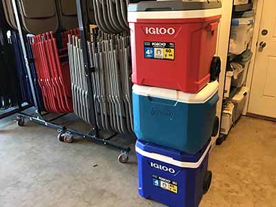 coolers (60 quart)