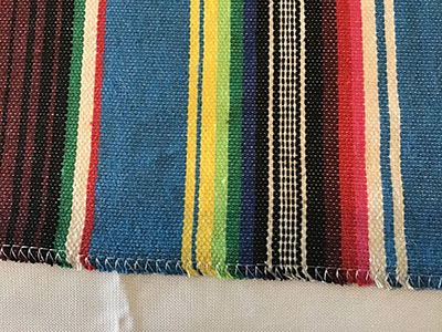 table runners (woven Mexican serape) - 13 x 102