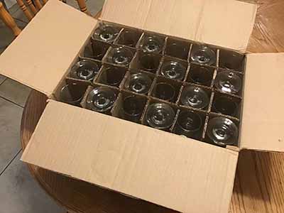 champagne flute glasses - 6.25 oz.