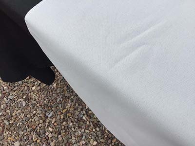 table runners (ivory) - 12 x 108