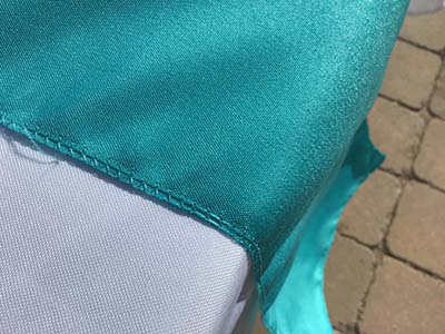 table runners (turquoise) - 12 x 108