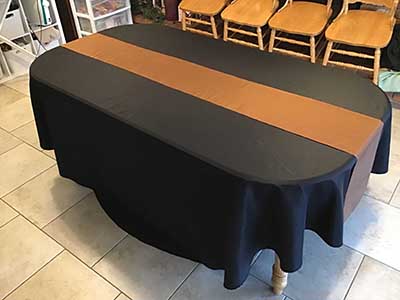table runners (cinnamon brown) - 12 x 108