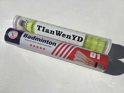 badminton shuttlecock birdies (goose feather)