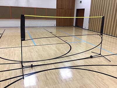 badminton net (half-court/10-foot wide)
