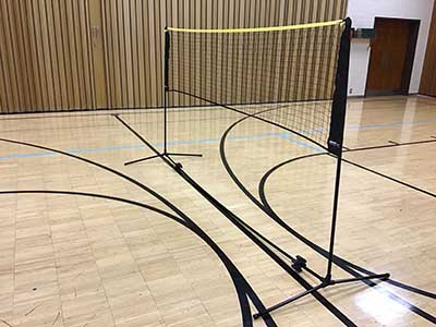 badminton net (half-court/10-foot wide)