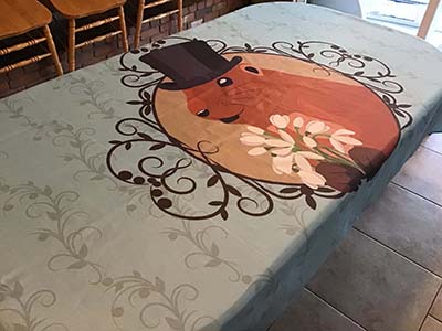 rectangle tablecloths (Groundhog Day) - 60 x 84