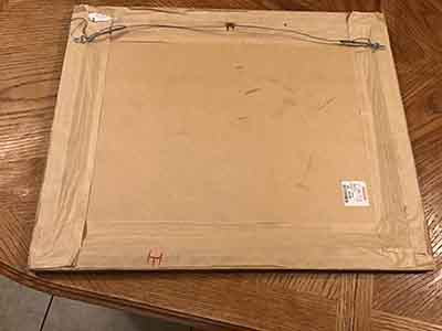 chalk board (22.5 x 18.5) - with chalk