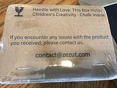 chalk board (22.5 x 18.5) - with chalk