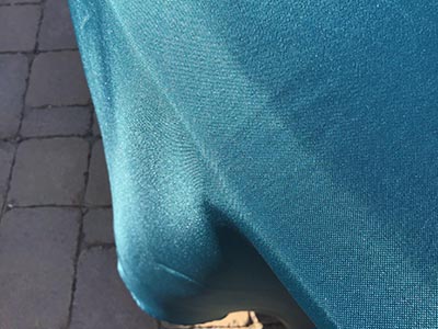 round tablecloths (peacock teal) - 108