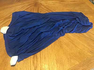 spandex stretch-fitted slip-on chair covers (royal blue)