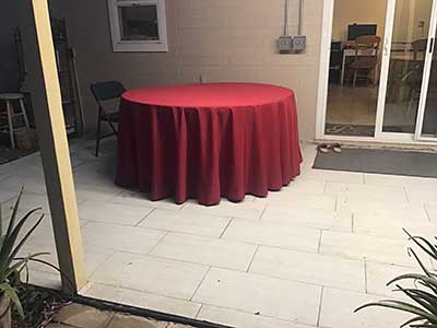 round tablecloths (wine) - 120