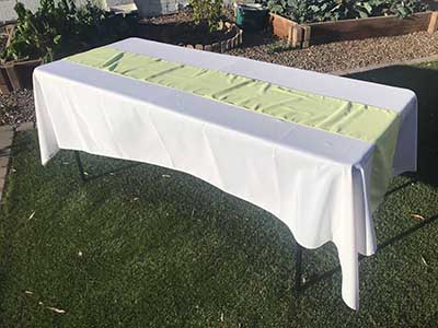 table runners (yellow) - 12 x 108