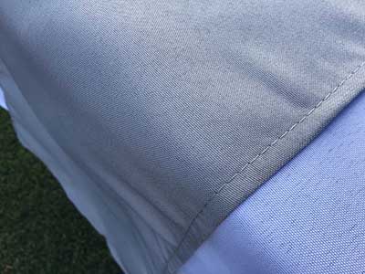 table runners (silver/gray) - 12 x 108