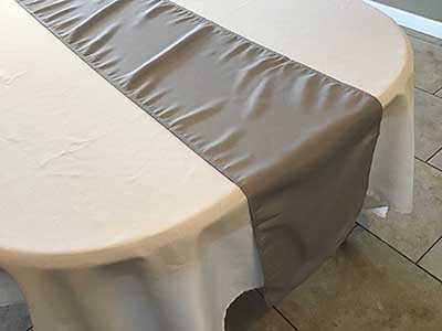table runners (silver/gray) - 12 x 108