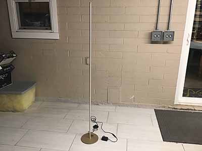 LED floor lamp / mood lamp (57.5 high; corded electric)