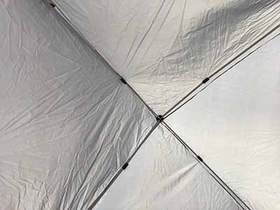 slant leg canopy tent (10 ft. x 10 ft.) - silver