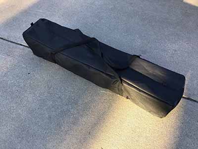 slant leg canopy tent (10 ft. x 10 ft.) - silver