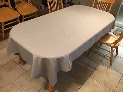 rectangle tablecloths (gray) - 60 x 102