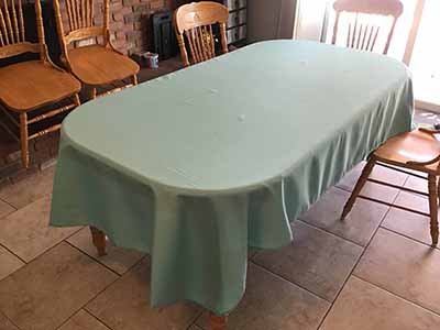 rectangle tablecloths (Tiffany blue) - 60 x 102