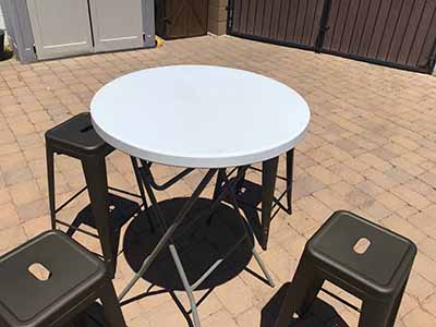 bar stools (steel, dark gray/graphite) - 30 high