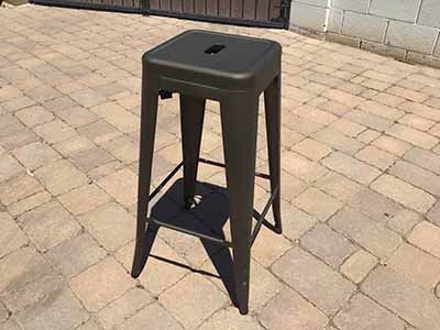 bar stools (steel, dark gray/graphite) - 30 high