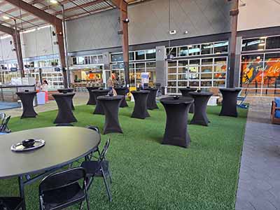 31 inch round pedestal tables