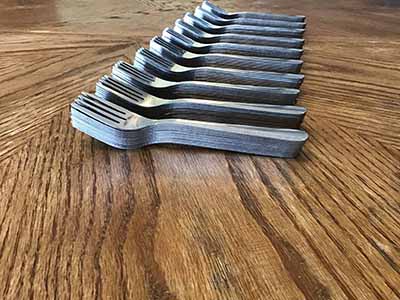 salad forks (stainless steel, Choice Dominion, 6 1/8 18/0)