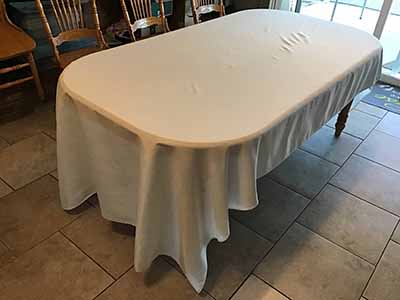 rectangle tablecloths (ivory) - 60 x 126